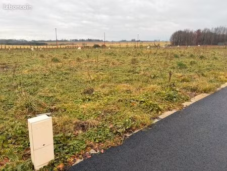 terrain 592 m² fauville en caux