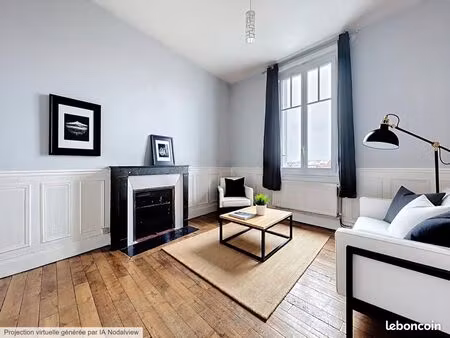 appartement 3 pièces 62 m²