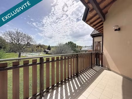 vente appartement 4 pièces 96 m² à viry (74580)  450 000 €