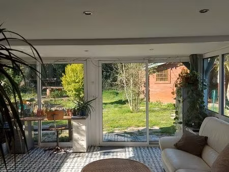 plain-pied 130 m² – 5 chambres – grande véranda sur jardin sans vis-à-vis