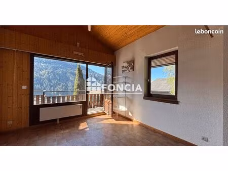appartement 2 pièces + mezzanine au grand-bornand