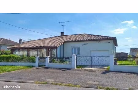 ste bazeille 47180. maison de plain pied rénovée  144 m2 dont 92 m2 habitables - 3 chbres 