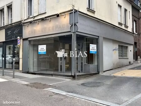 local commercial 75 m² rouen
