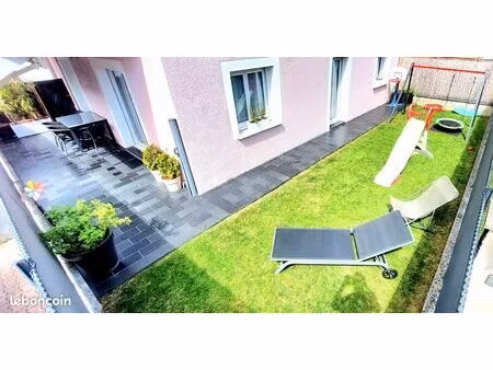 à vendre – appartement 4 pièces avec jardin  terrasse et garage à scionzier