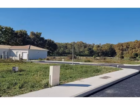 vente terrain à construire 457 m² le taillan-médoc (33320)
