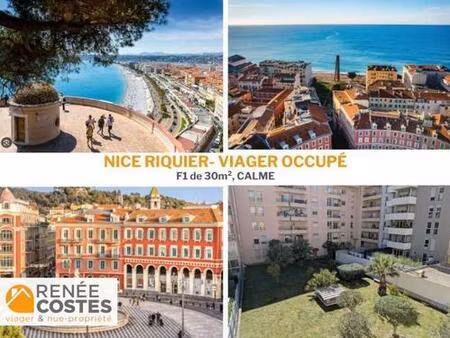 viager occupé - h85 ans - nice (06300)