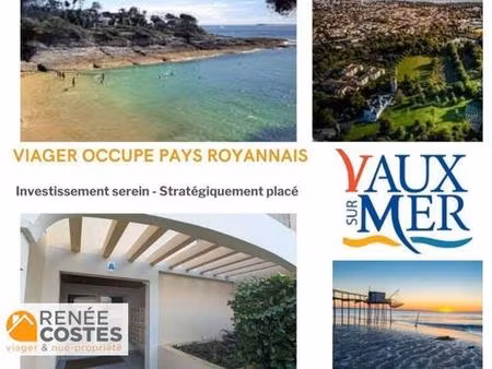 viager occupé - h64 ans - royan (17200)