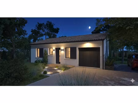 vente maison à construire 60 m² bourg (33710)