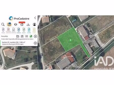 terrain constructible à vendre