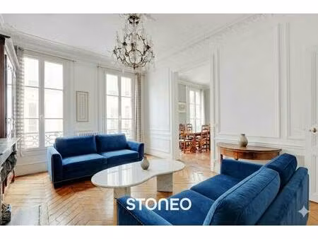 exclusivite paris 8e – amsterdam/liège– 4 pièces 89m² – charme de l’ancien – au calme sur 