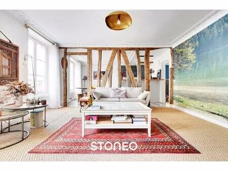 paris 18 - appartement 3 pièces - 77m2