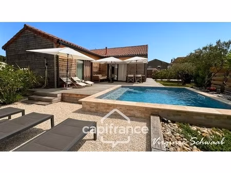 puyoo 64  à vendre maison recente – 3 chambres – piscine – dpe a - terrain clos