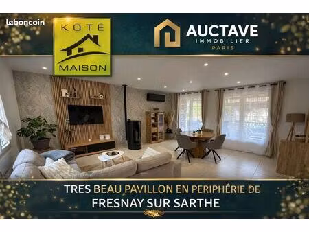 pavillon 5 pièces 75 m²