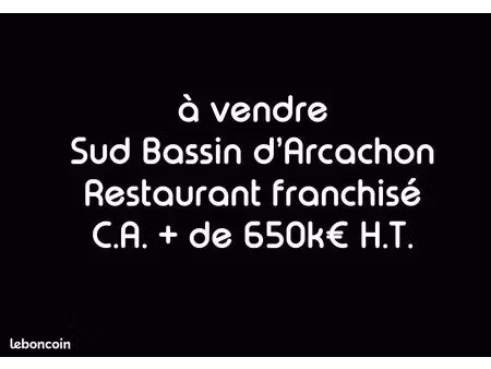 fdc restaurant franchisé sous enseigne nationale