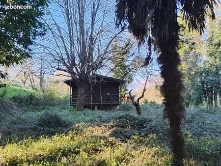 terrain d'agrément+chalet de 25m2
