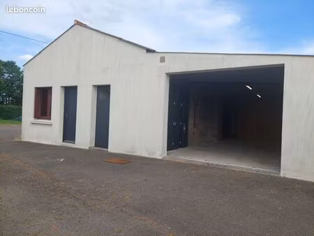 local d'activité 66 m² (bureau + garage)