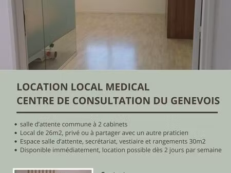 local (para)médical centre de consultation du genevois (hpps) annemasse