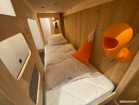 appartement 2 chambres rénové en 2024 rond point des pistes tignes val claret vue sur les 