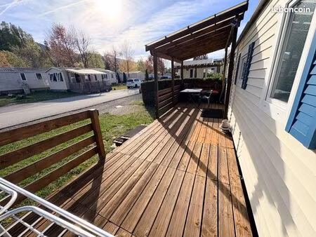 mobilhome dans un camping 3 étoiles à samoëns 74