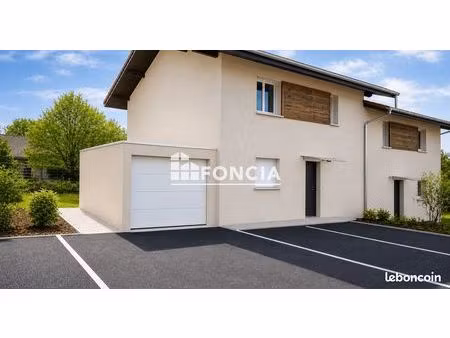 maison neuve 5 pièces – 108 m² – jardin plein sud – garage – 4 chambres – proche suisse – 