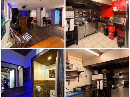 ◊ local commercial 140m² – restaurant / bar / toute activité – au pied des pistes – le cer