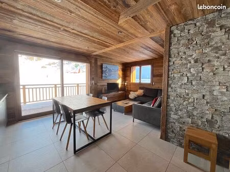 appartement grand standing valmeinier pied des pistes