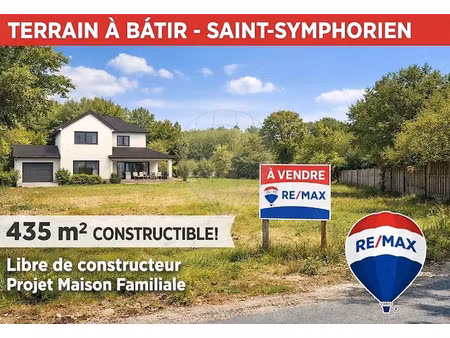 vente terrain 435 m² à saint-symphorien (33113)  66 000 €