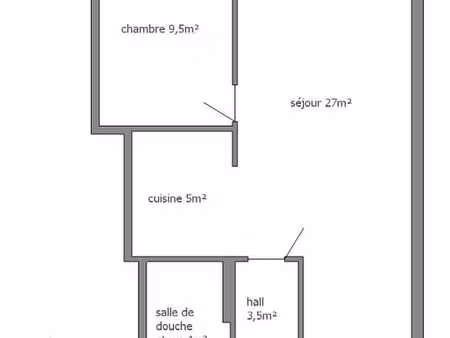 appartement 1 ch à louer à gembloux