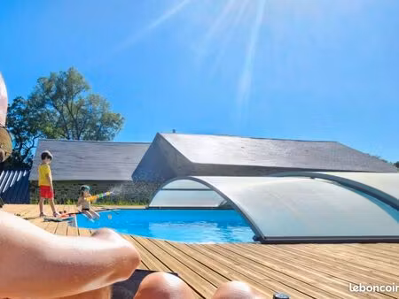 grange rénovée avec piscine – grands volumes dans un esprit loft