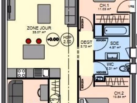 maison 4 pièces 76 m²