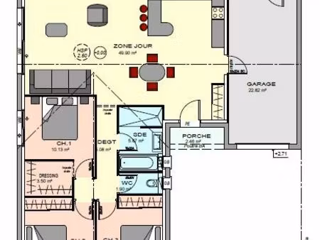 maison 4 pièces 97 m²