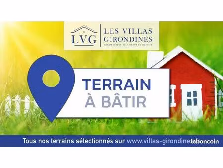 terrain 600 m² saint christoly de blaye
