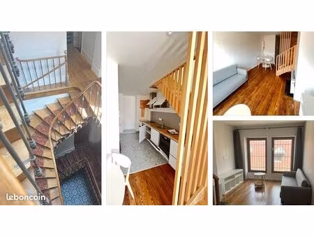 appartement duplex - libre de suite