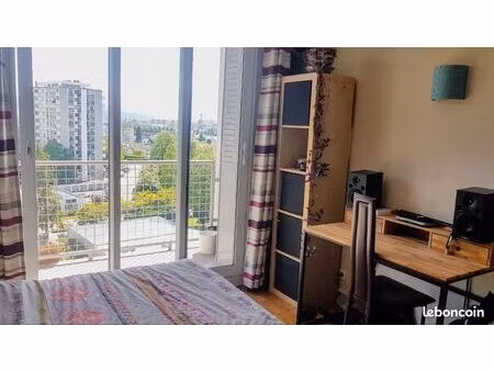 appartement t3 meublé – 70 m² – lumineux – vue panoramique – proche campus