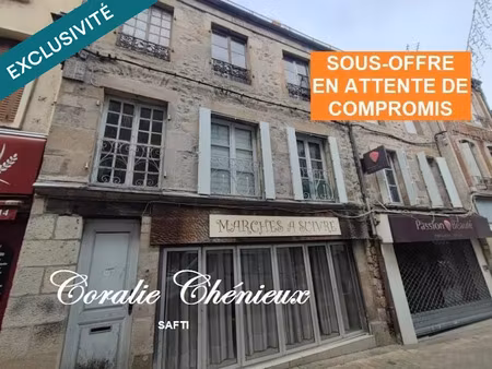 vente locaux professionnels 6 pièces 232 m² à bort-les-orgues (19110)  14 500 €