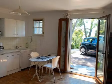 studio meublé rdc villa