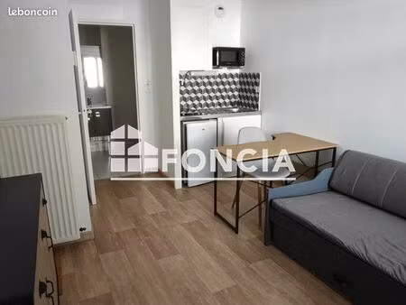 studio 1 pièce 17 m²