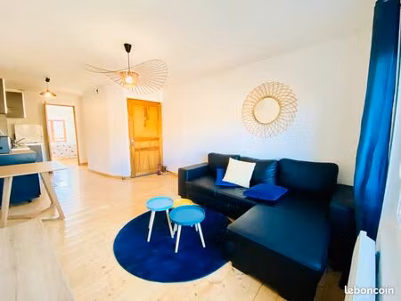 joli t2 meublé au calme – exposition sud avec vue dégagée