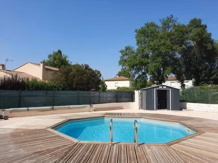 maison plain-pied 4 pièces avec piscine à alès