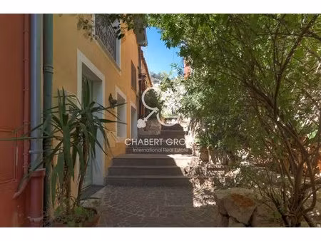 co-exclusivité - villefranche-sur-mer – maison de village – 4 pièces – 100 m² – rénovée – 
