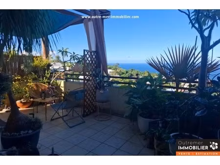 très bel appartement f2 avec jardin et vue mer