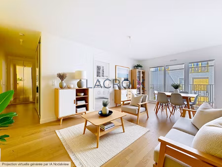 appartement 3 pièces dans une résidence de 2023 au pied du r