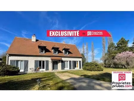 exclusivité - propriété équestre au coeur de la forêt d'orléans avec piscine  plan d'eau  