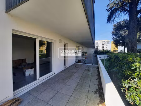 saint-nazaire - jardin des plantes - t3 - 59.60 m² - grande terrasse
