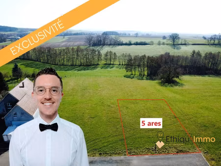 terrain 5 ares à vendre bischholtz