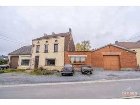 maison + hangar à rénover – énorme potentiel