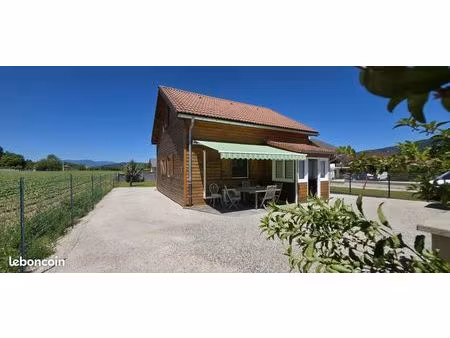 maison bois 2005 | terrain clos 539 m² | peyrieu