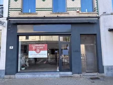 uccle vert chasseur - commerce 80m² ch. de waterloo 968