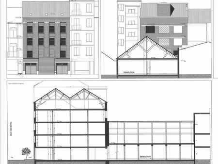 entrepôt 1400m² molenbeek