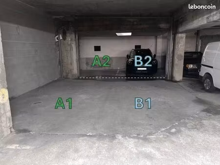 a louer parking centre ville angers  quartier visitation  gare 